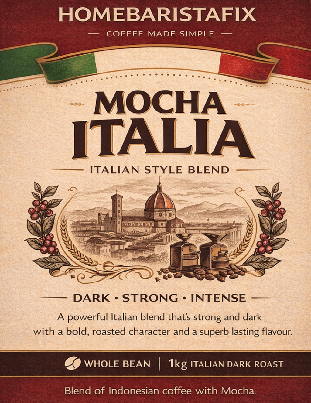 Classic Mocha Italia Style Blend
