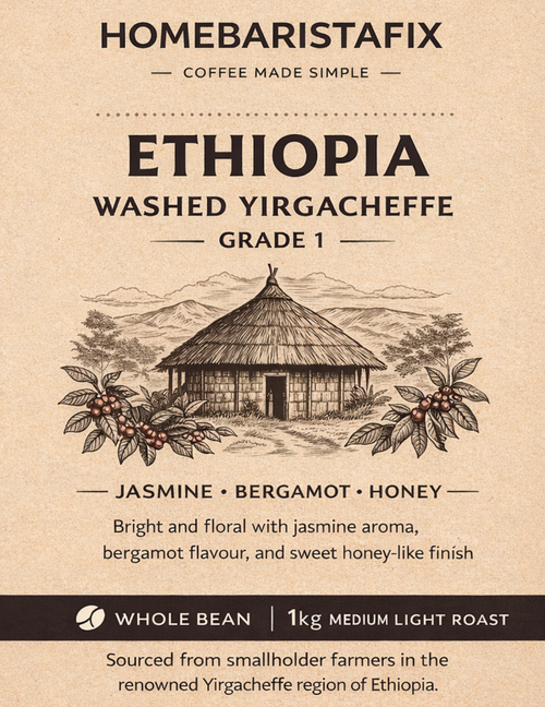 Ethiopia Washed Yirgacheffe Grade 1