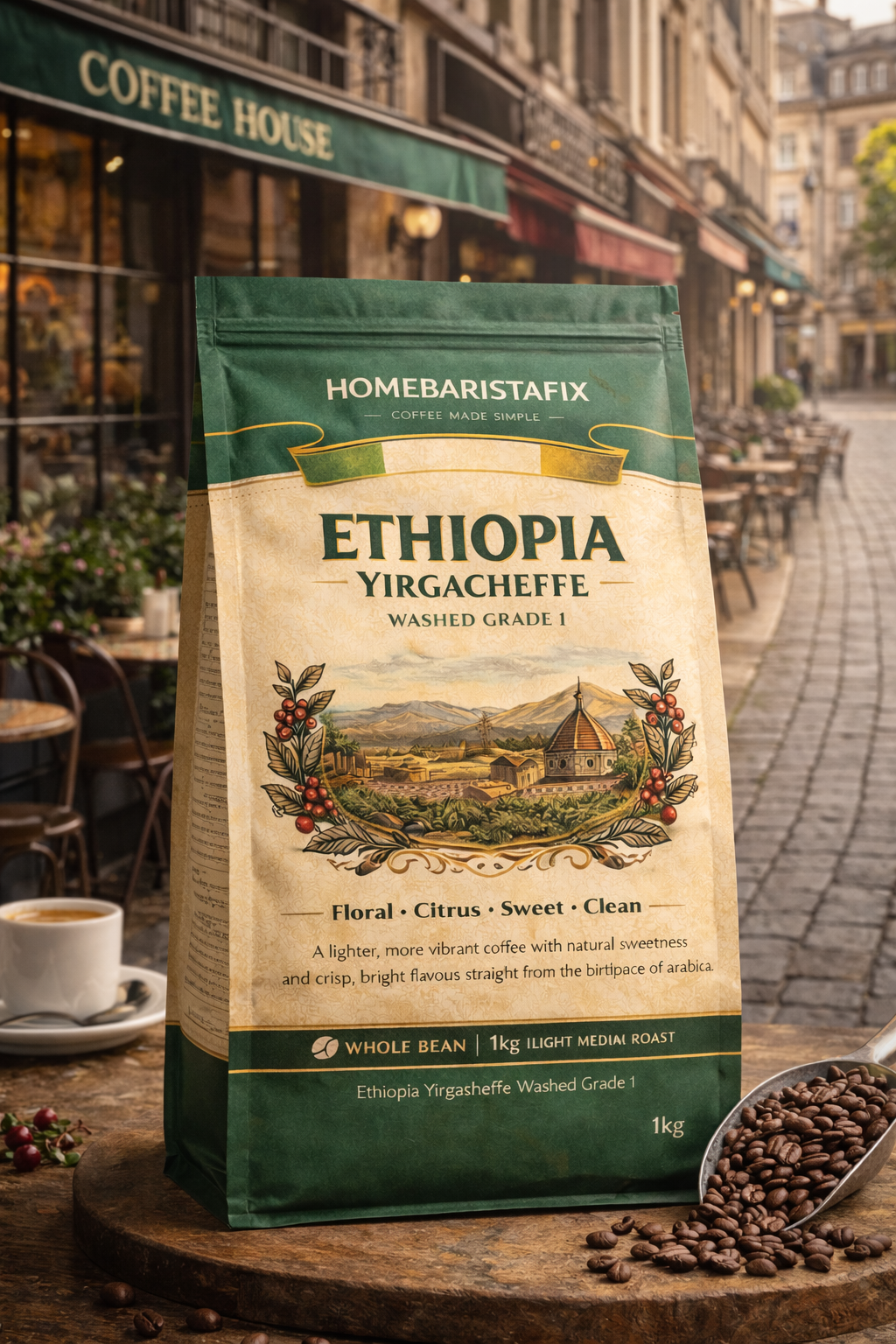 Ethiopia Washed Yirgacheffe Grade 1