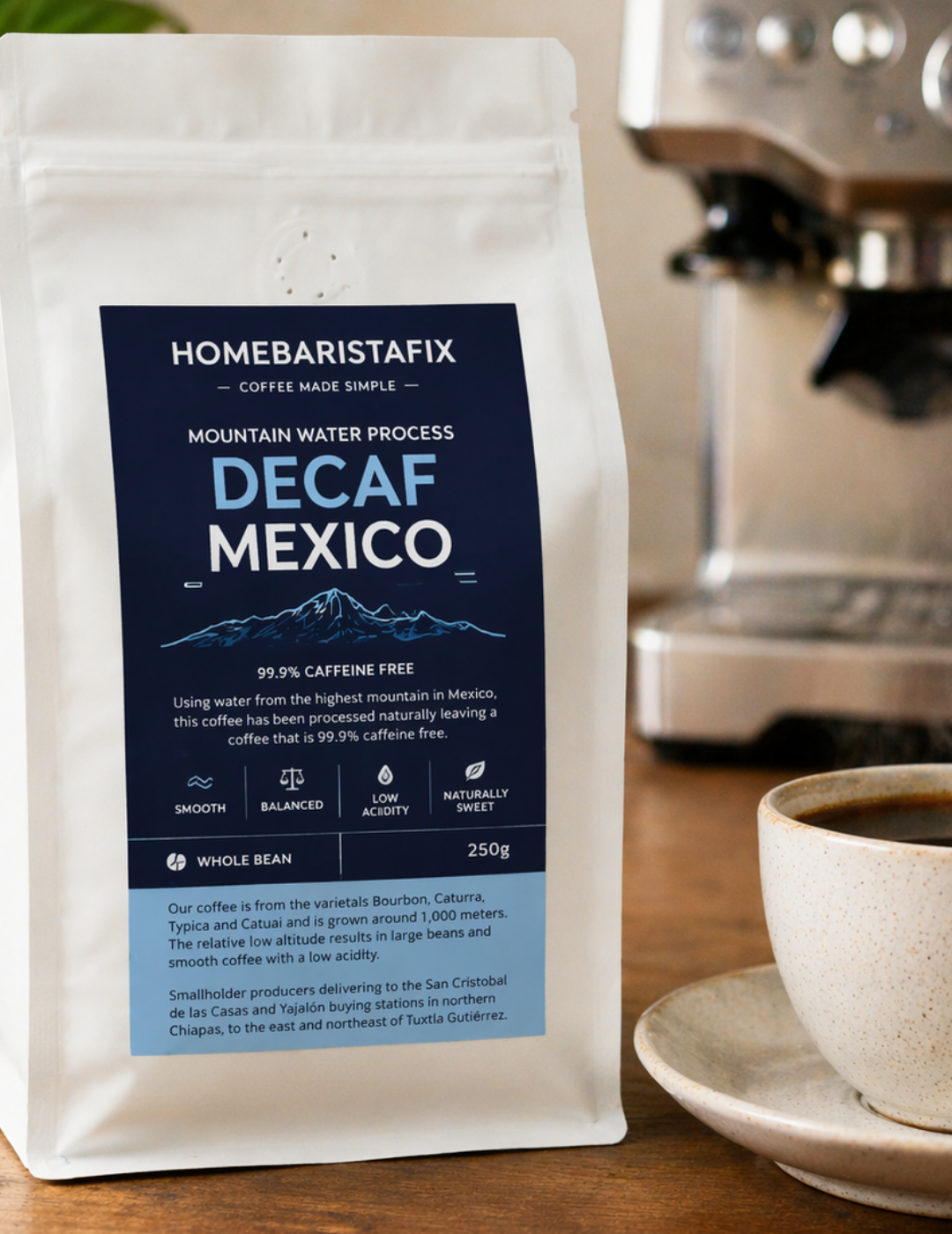 HomeBaristaFix Decaf Mexico Mountain Water Process 1kg